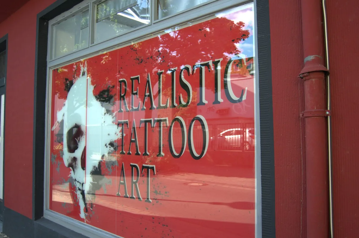 Ladenfront von Realistic Tattoo Art in der Brüderstraße Hamm